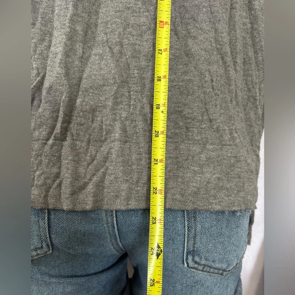 Old Navy Cardigan Sweater Knit Open Front Casual Comfy Gray M - Picture 4 of 5